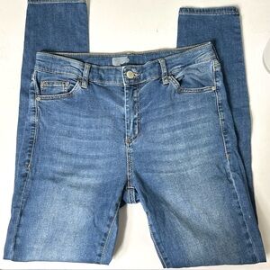Topshop Moto High Waist Skinny Jeans Size 30